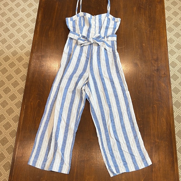 Rails striped linen jumpsuit - Picture 3 of 5